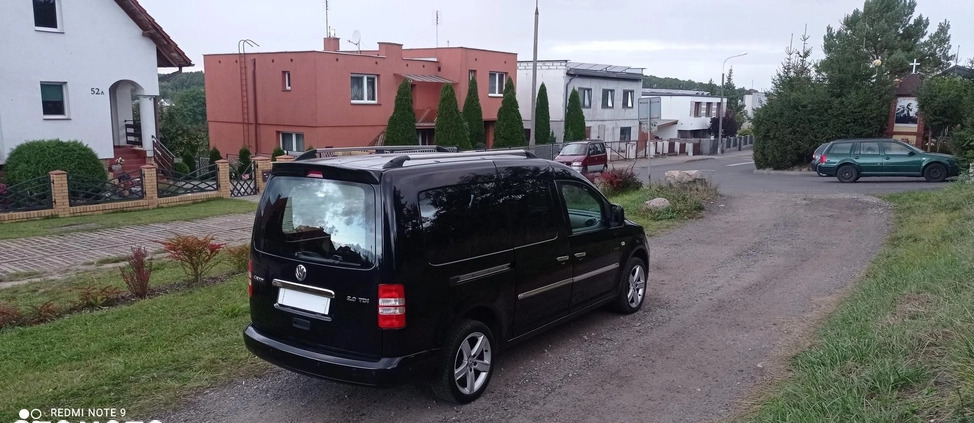 Volkswagen Caddy cena 44900 przebieg: 179000, rok produkcji 2014 z Chodzież małe 352